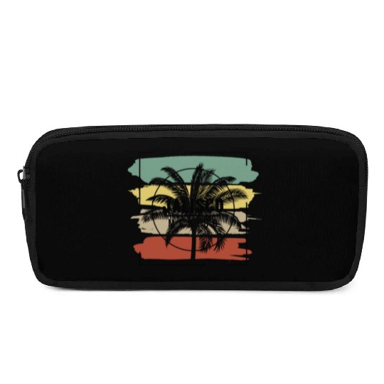 Jalisco Mexico Palm Tree Retro Artistic Pencil Cases