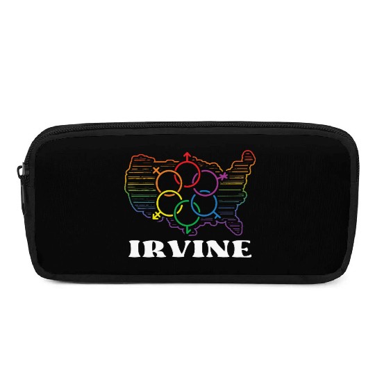 Irvine Pride Month Pride Flag LGBT Community LGBTQ Pencil Cases