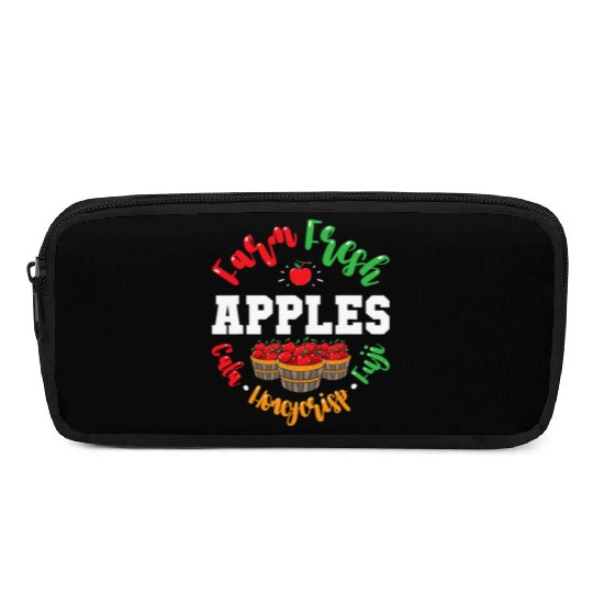 Apple Picking Farmer Fall For Toddlers Kids Women Pencil Cases