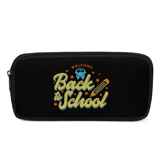 Welcome Back To School School Bus Driver Pencil Cases