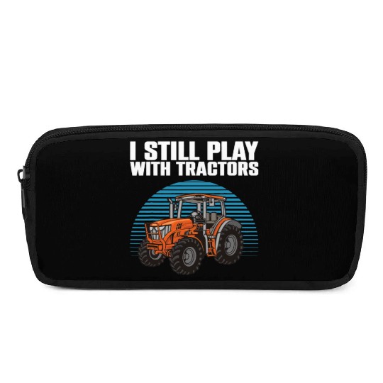 Cool Tractor Art For Men Women Farmer Agriculture Pencil Cases