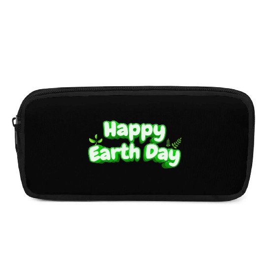 Happy Earth Day design . Pencil Cases