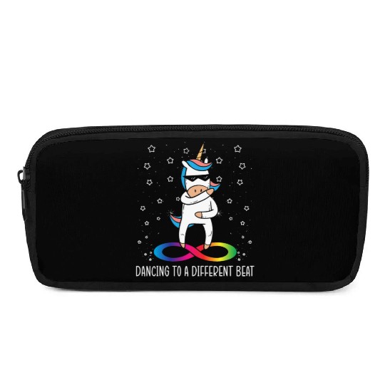 Dancing To A Different Beat Neurodiversity Unicorn Pencil Cases