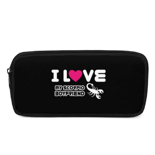 I Love My Scorpio Boyfriend Pencil Cases