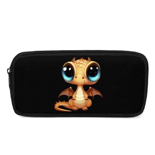 CUTE DRAGON FANTASY MEDIEVAL TIMES PUPPY BABY Pencil Cases