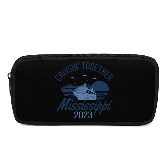 Mississippi River Cruise Pencil Cases
