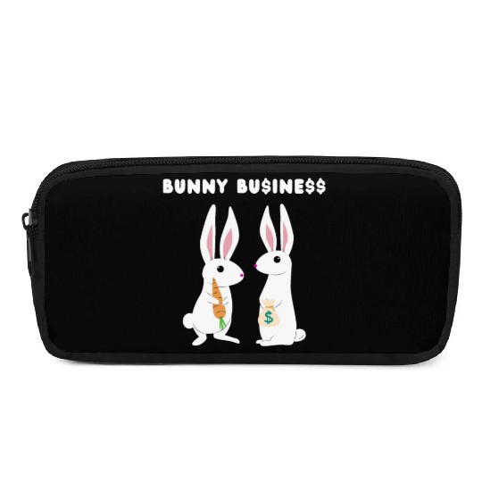Bunny Business Pencil Cases