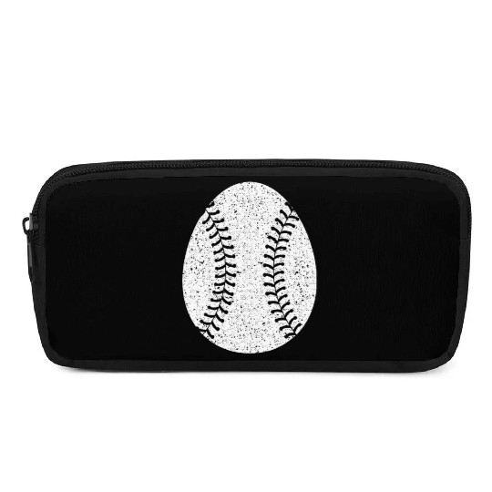 Baseball Happy Easter Egg Hunting Cute Sport Lover Pencil Cases