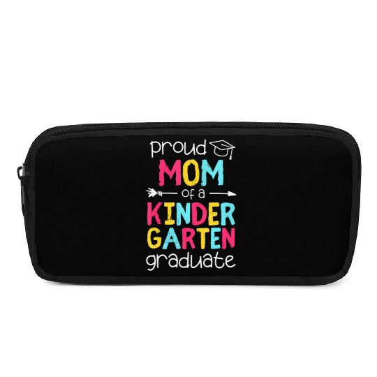 Proud Mom Mother Kindergarten Family Matching Grad Pencil Cases