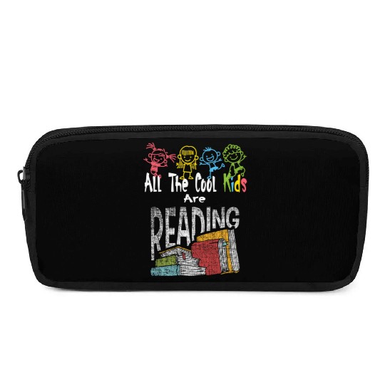 All The Are Reading Daycare Reading Teacher Book Pencil Cases