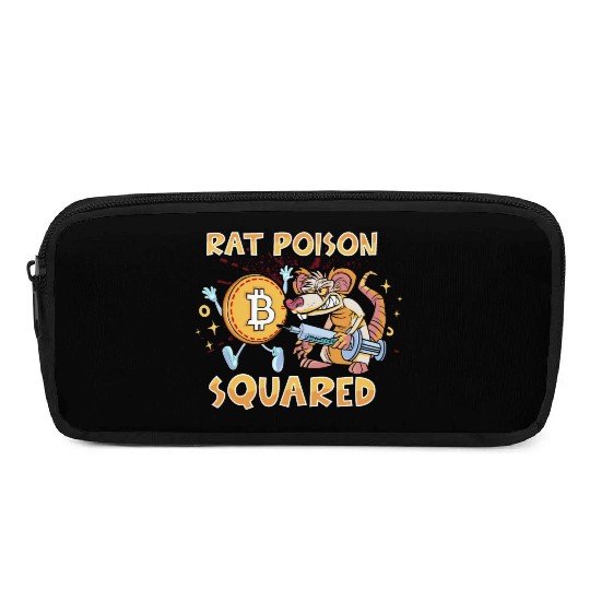 Rat Poison Squared funny Pencil Cases
