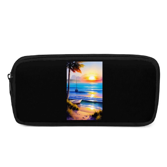 A sunrise with a seaside view-2 Pencil Cases