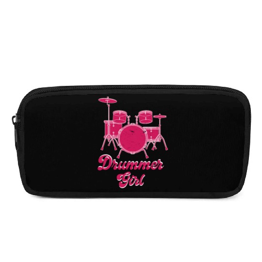 Drummer Girl | Drums Drummer Gift Pencil Cases
