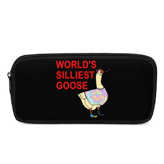 World's Silliest Goose Pencil Cases
