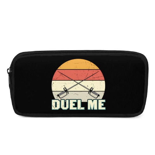 Duel Me Fencing Swords Sports Fencer Swords Pencil Cases