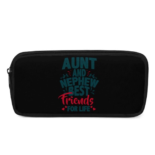 Aunt And Nephew Best Friends Pencil Cases