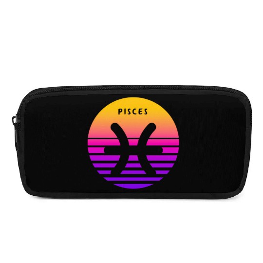 Pisces Zodiac Sign Sunset Pisces Pencil Cases