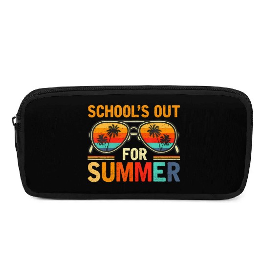 Last Day Of School Schools Out For Summer Teacher Pencil Cases