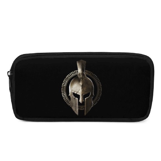 Spartan Helmet Warrior Gladiator Workout Sparta Gr Pencil Cases