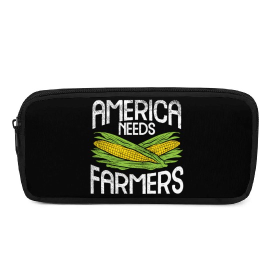America Needs Farmers Agriculture Corn Farming Pencil Cases