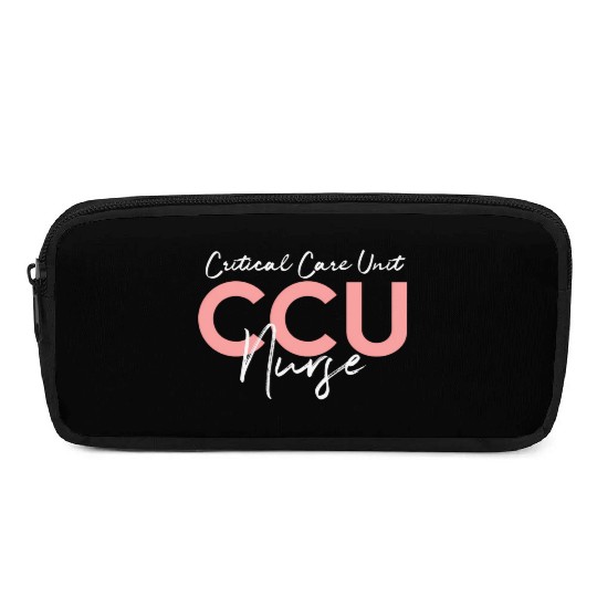 Critical Care Unity Ccu Nurse Emergency Room Nurse Pencil Cases