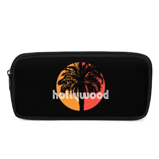 Hollywood California Artistic Vacation Souvenir Pencil Cases