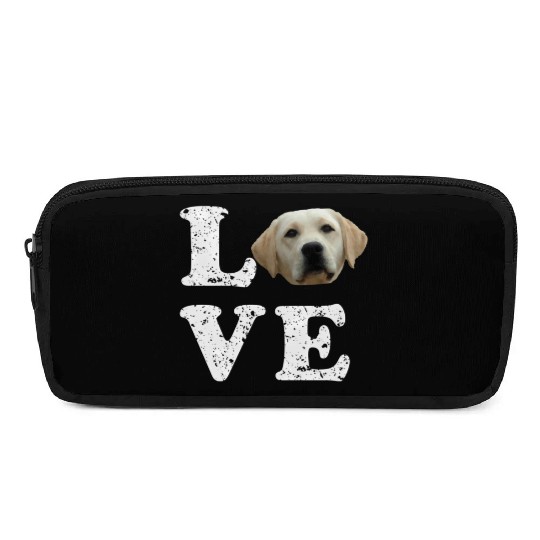 I Love My Yellow Lab Labrador Retriever Dog Pencil Cases