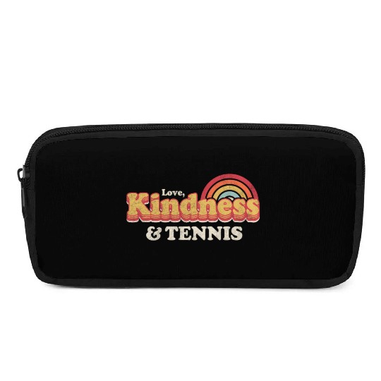 Tennis Love Kindness And Tennis Pencil Cases