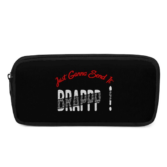 Just Gonna Send It Motocross Dirt Bike Snowmobile Pencil Cases