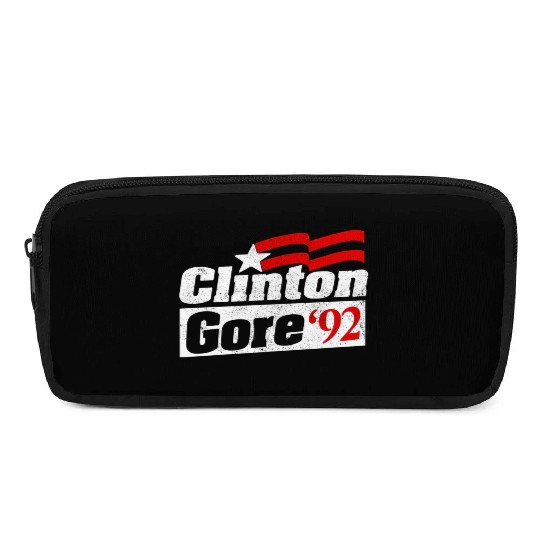 Clinton Gore Bill Clinton 92 Elect Pencil Cases