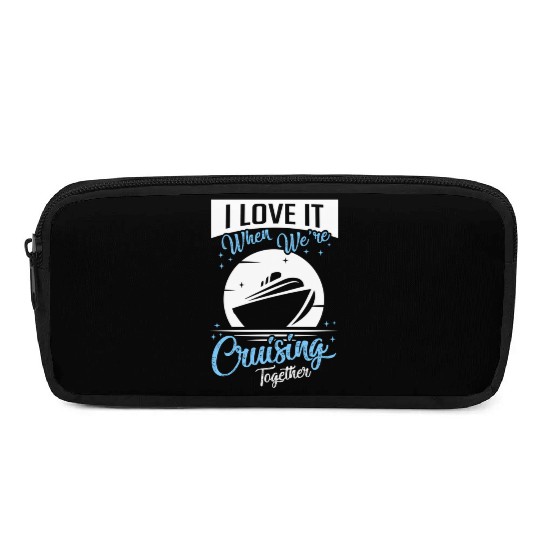 Cruising Vacation Cruise Ship Pencil Cases