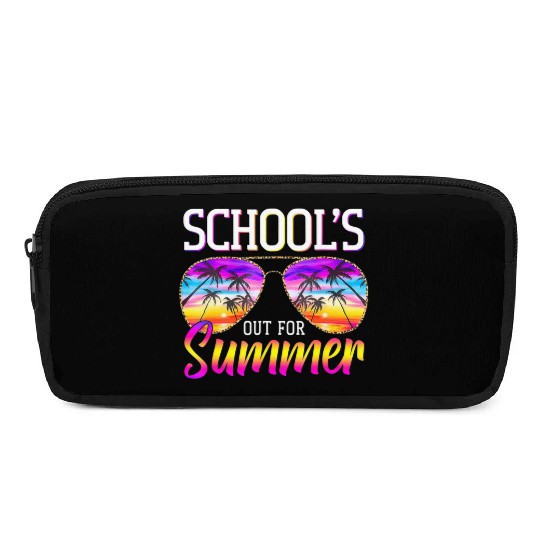 Last Day Of School Schools Out For Summer Teacher Pencil Cases