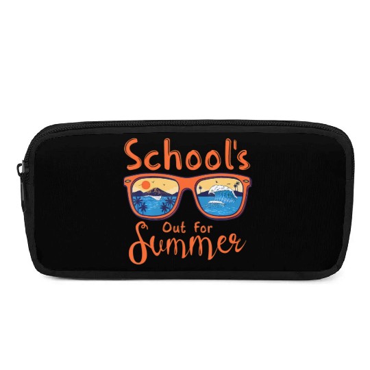 Substitute Teacher Life Hello Summer Tie Dye Summe Pencil Cases