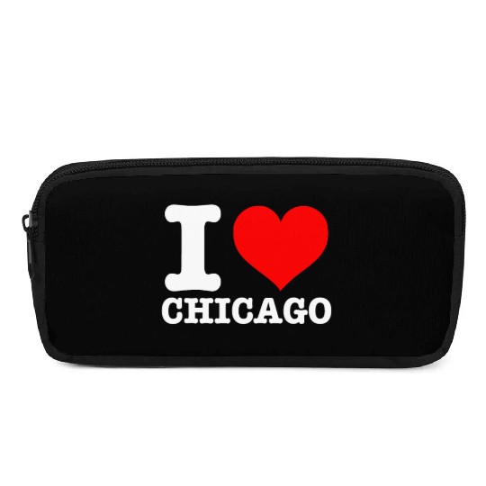 Chicago - I Heart Chicago - I Love Chicago Pencil Cases