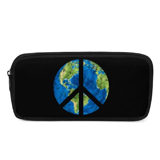 Peace On Earth World Peace Sign Pencil Cases