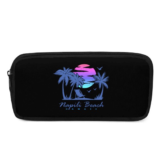 Napili Beach Hawaii Family Vacation Sunset Pencil Cases