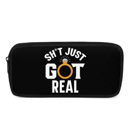 Bride And Groom Wedding Day Marriage Just Married Pencil Cases