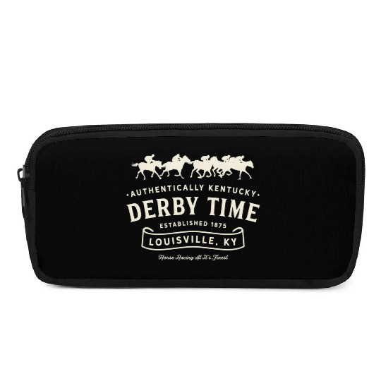 Derby Time Louisville Kentucky Horse Racing Pencil Cases
