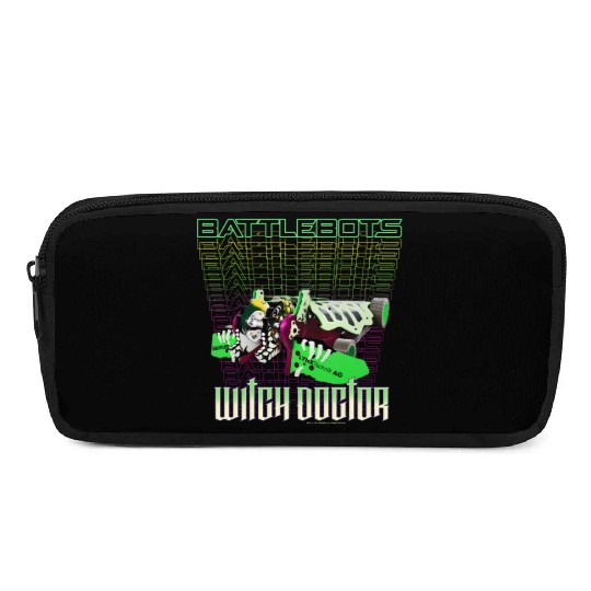 Battlebots Robot Witch Doctor Logo Stack Pencil Cases