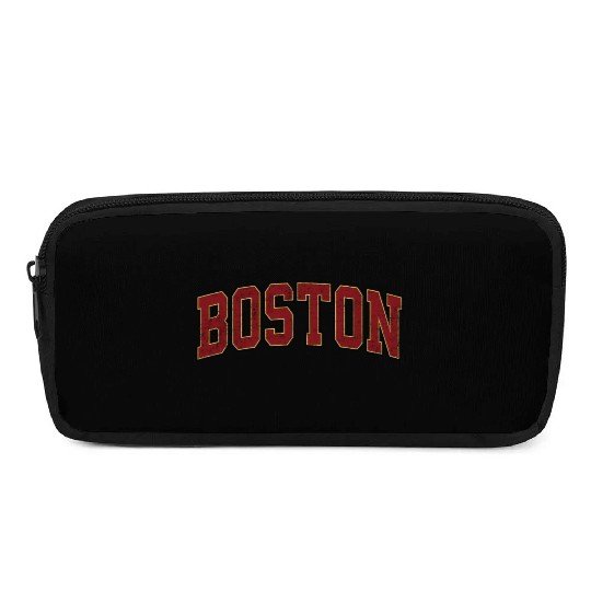 Boston Massachusetts Ma Athletic Sports Pencil Cases