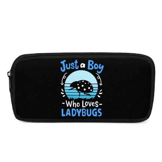 Ladybug Insect Ladybug Lover Retro Pencil Cases