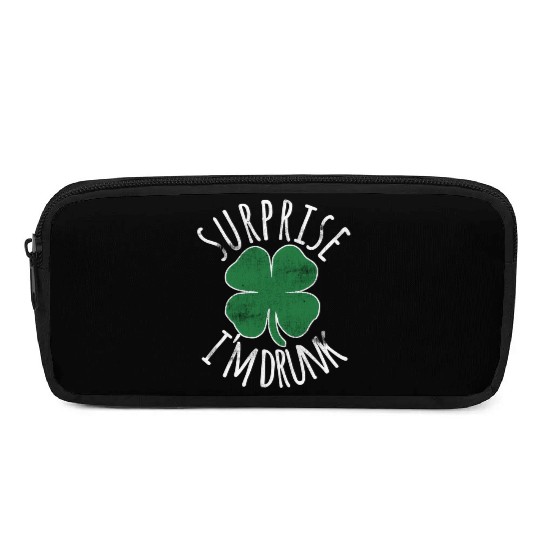 Surprise I'M Drunk Shamrock St Patrick'S Day Pencil Cases