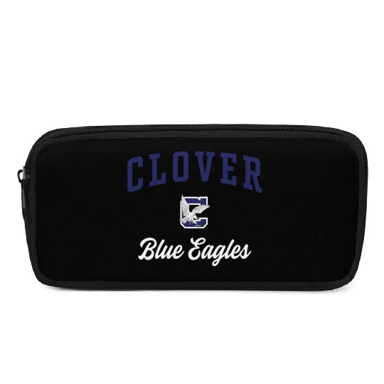 Clover High School Blue Eagles Pencil Cases