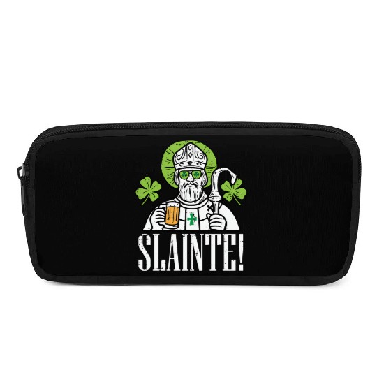 Slainte St Patric Day Irish Gaelic Cheers Pencil Cases