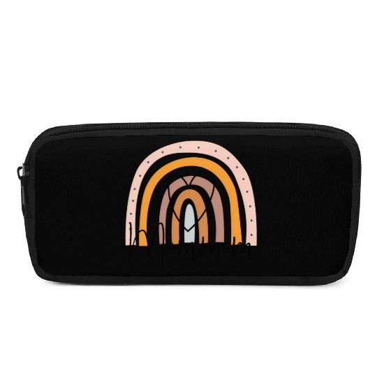 Mommom Rainbow Heart Grandma Mother'S Day Pencil Cases