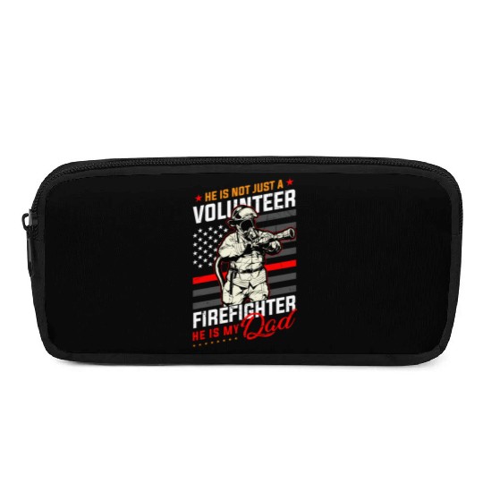 Proud Firefighter In A Fire Brigade Or Proud Pencil Cases