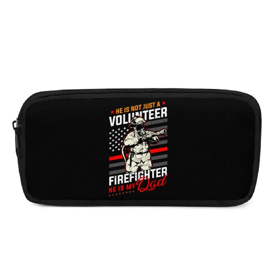 Proud Firefighter In A Fire Brigade Or Proud Pencil Cases