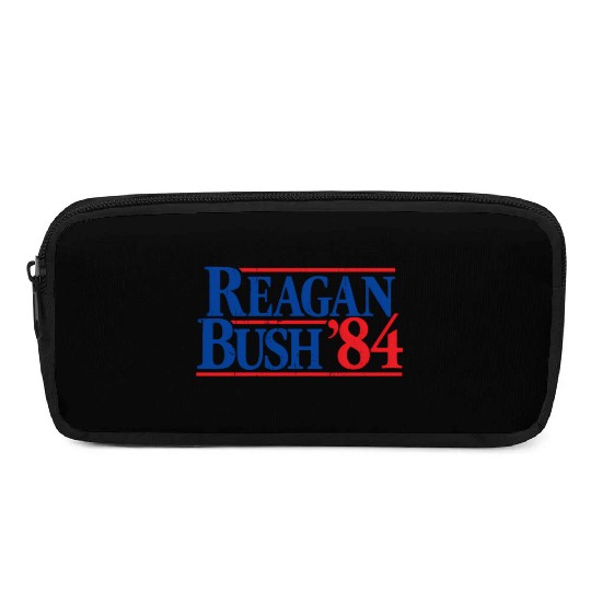 Reagan Bush '84 Republican Pencil Cases