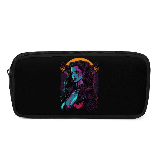Vampire Girl Pencil Cases