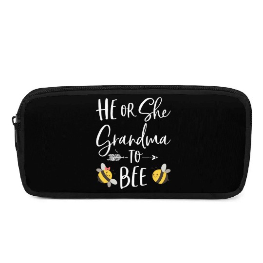 He Or She Grandma To Bee New Grandmother To Be Pencil Cases